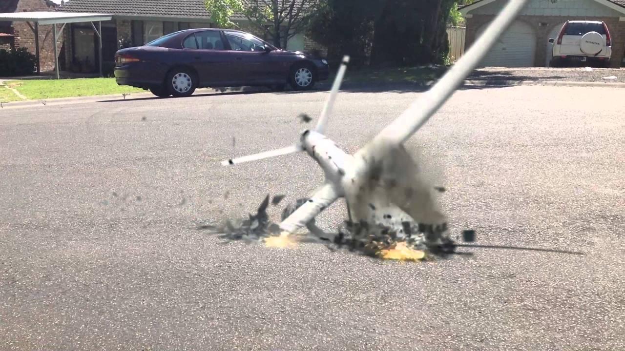 Drone crashes in new jersey