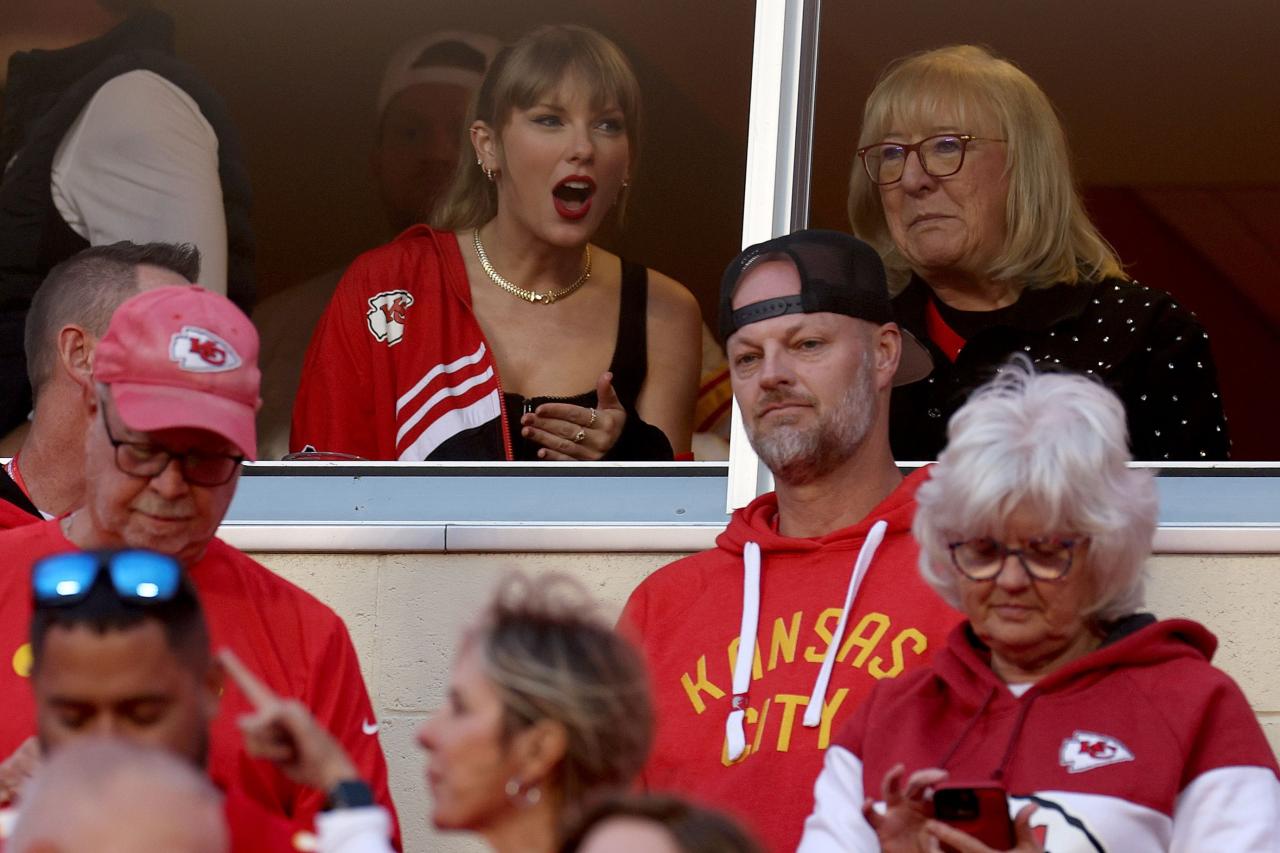 Taylor swift chiefs game